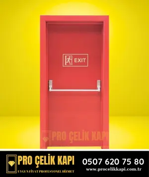 Konak Yangın Kapısı - Model 6